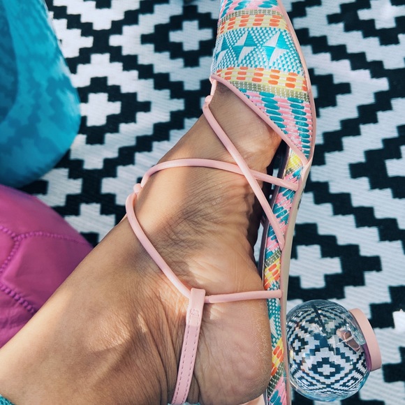 ASOS Multicolor Patterned Heels - Picture 3 of 7